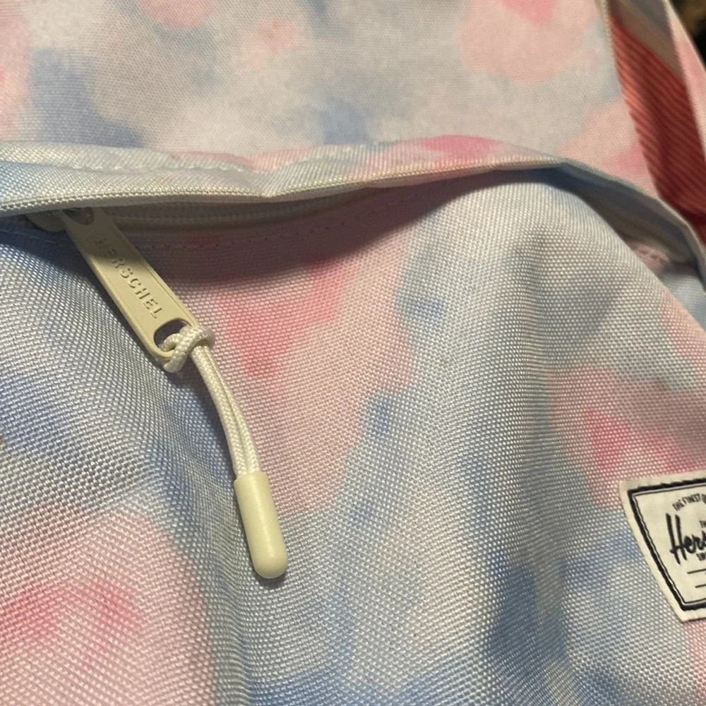 Herschel Supply Company Pastel Pink Blue Tie-Dye Backpack